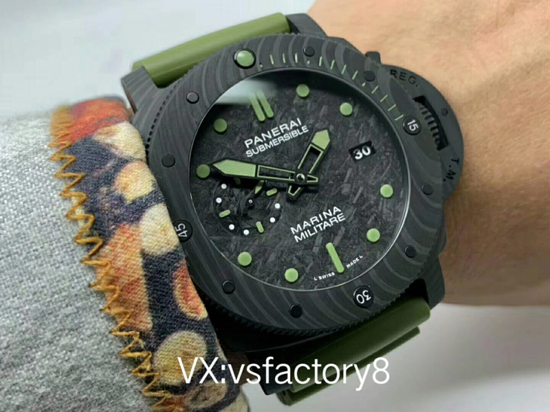 VS廠碳纖維沛納海pam961潛行系列復(fù)刻表工藝細(xì)節(jié)做工是天花板級別嗎